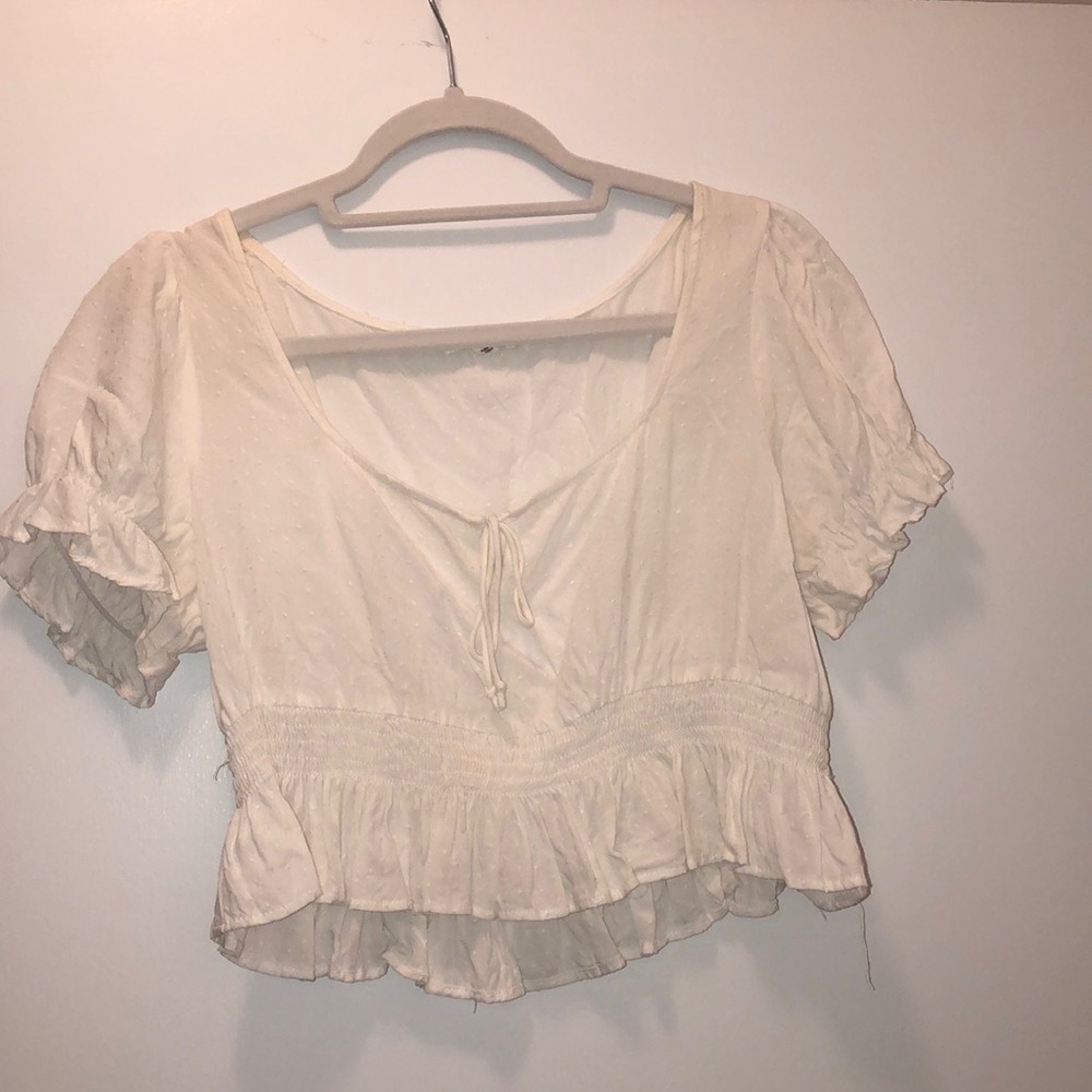 Cotton Candy LA cropped top
